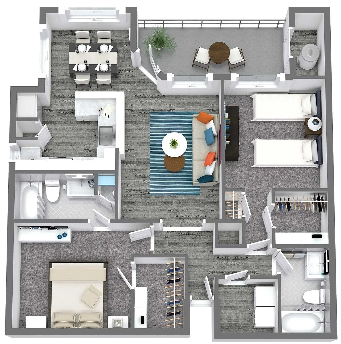 Floor plan B2
