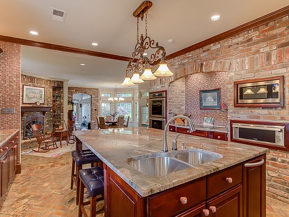 Large granite Island