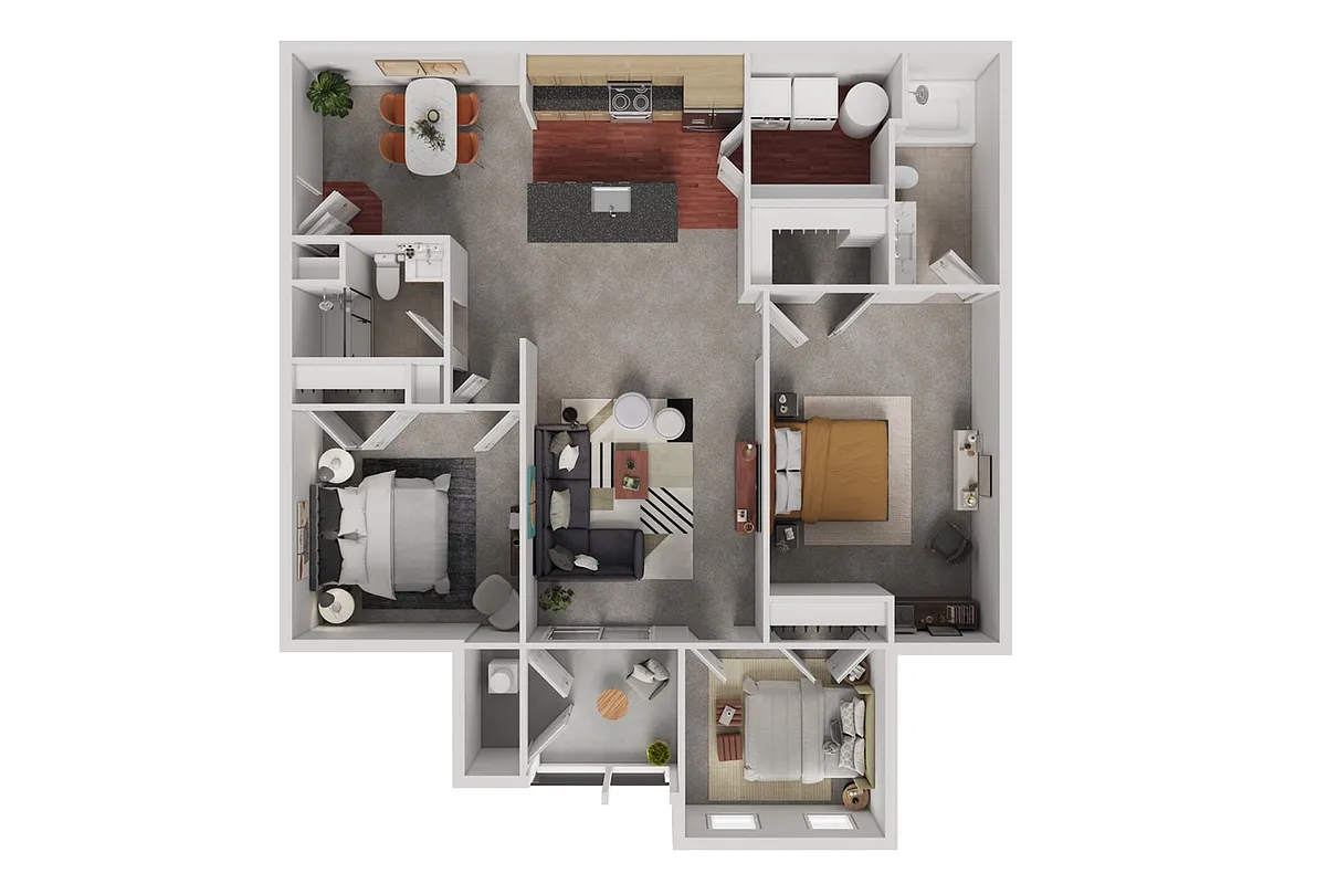 Floor plan The Baysider 2
