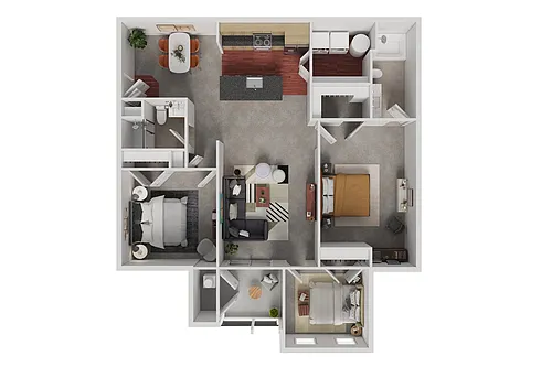 Floor plan The Baysider 2