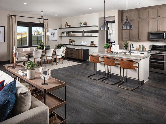 Glenrosa kitchen and dining room