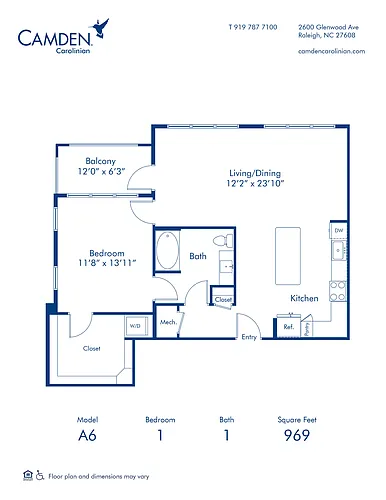 Floor plan A6
