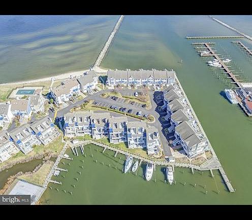 Arial view of neighborhood