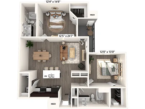 Floor plan B3