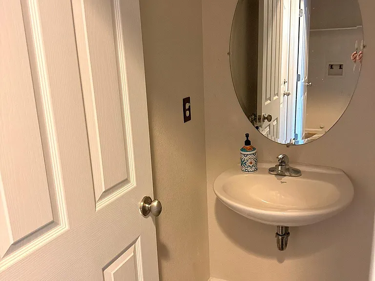 Half Restroom near Kitchen