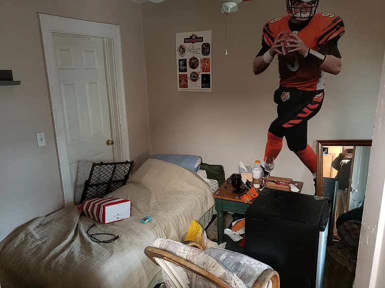 2nd floor middle front bedroom
