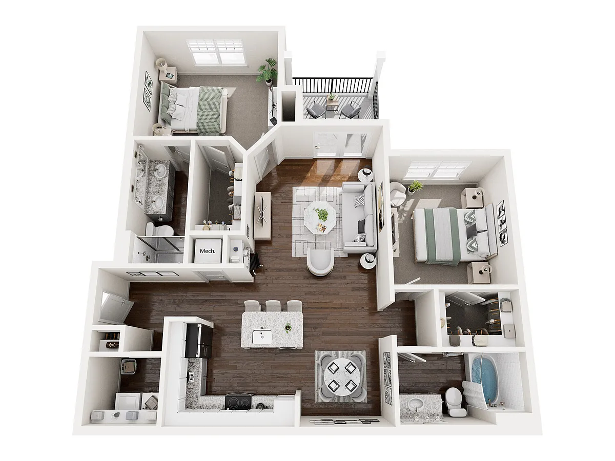 Floor plan B2