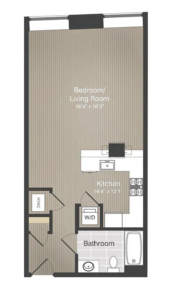 Floor plan Studio