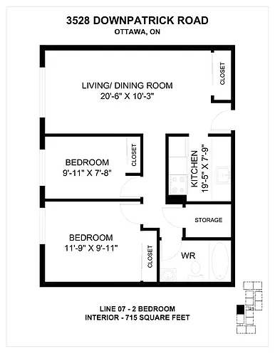 Floor plan 3532-307