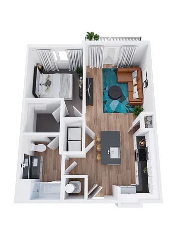 Floor plan A6