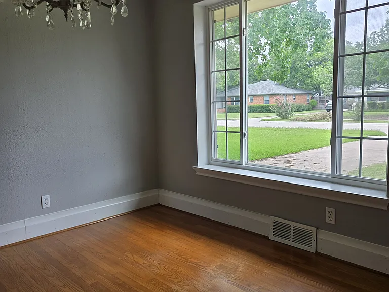 The front formal dining area (that is in the same big room as the front living room)