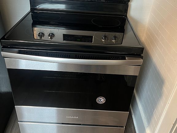 Solid surface stove