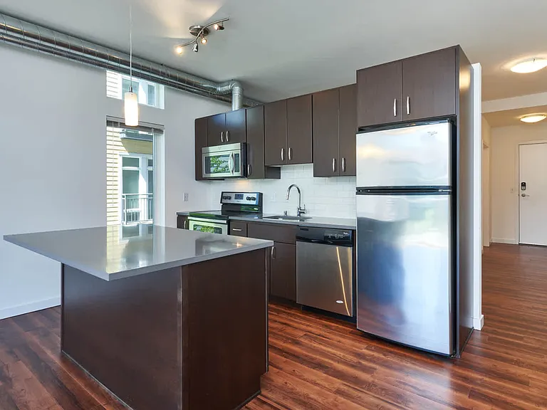 Kitchen with Stainless Steel Appliances