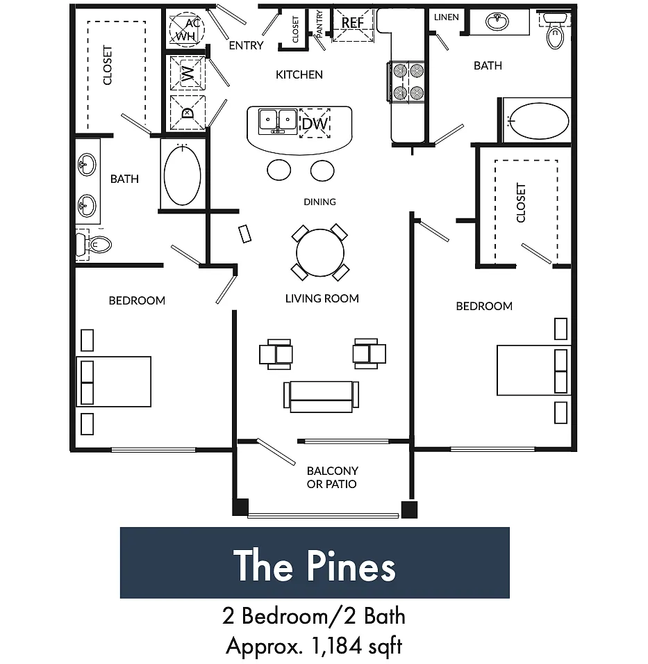 Floor plan The Pines