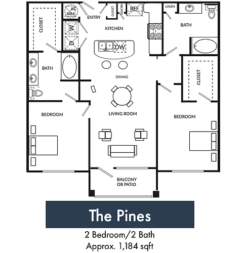 Floor plan The Pines