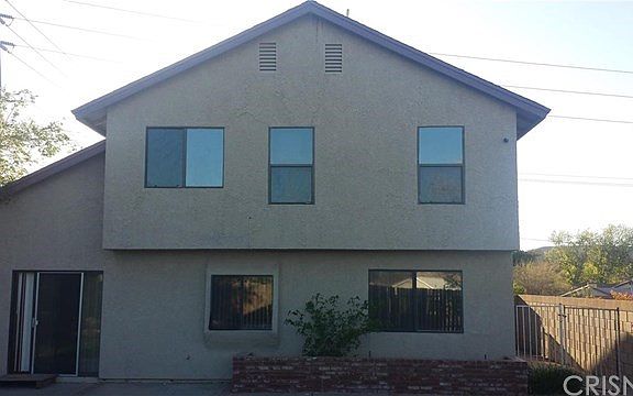 Backside view of house