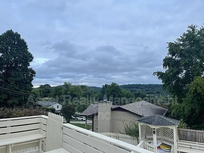 View from balcony