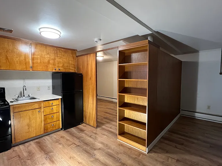 Built in bookcase