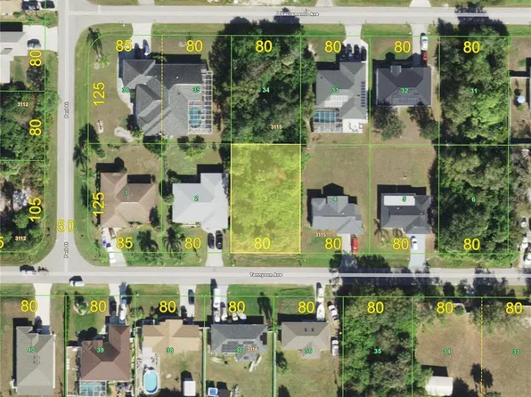 22456 TENNYSON AVENUE LOT 3, PORT CHARLOTTE, FL 33954