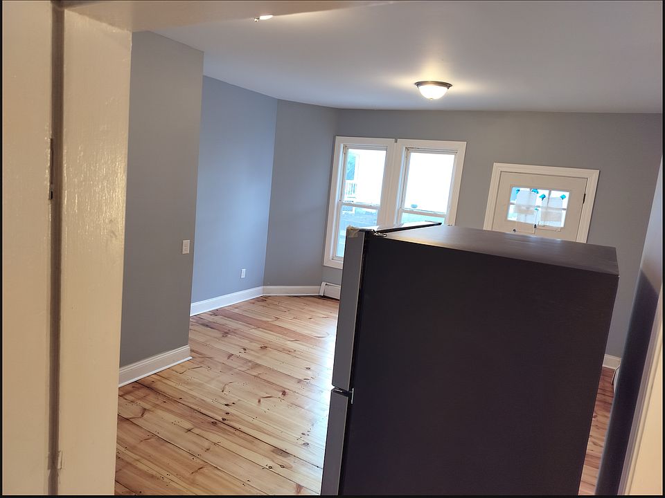 living area from bedroom door