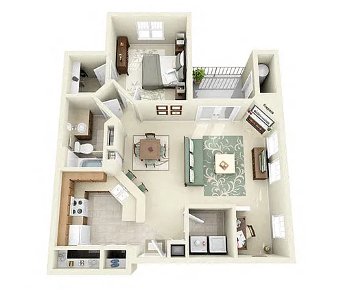Floor plan Drysdale