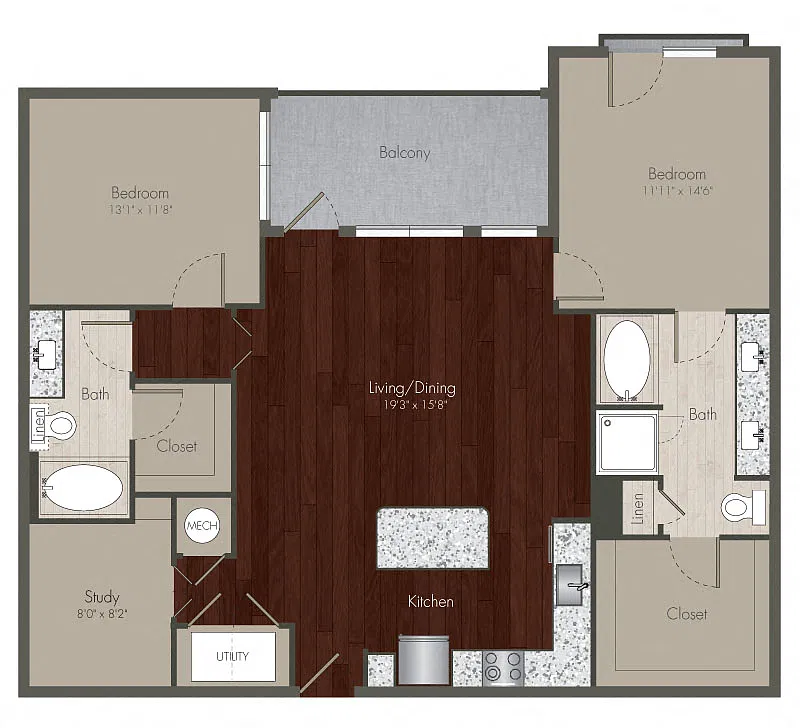 Floor plan B4