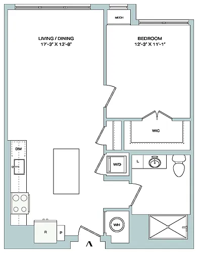 Floor plan A12