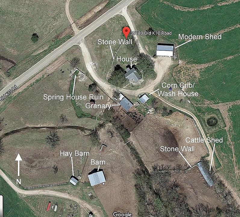 Site map of Farmstead