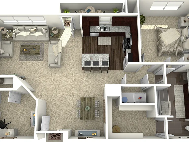 C1 | 1x1 | 1034 sq ft C1 | 1x1 | 1034 sq ft