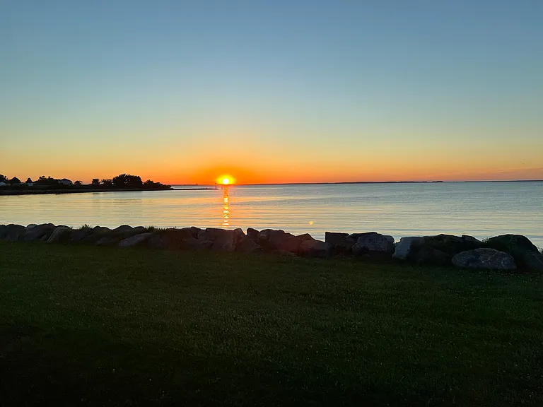 Sunrise over the bay