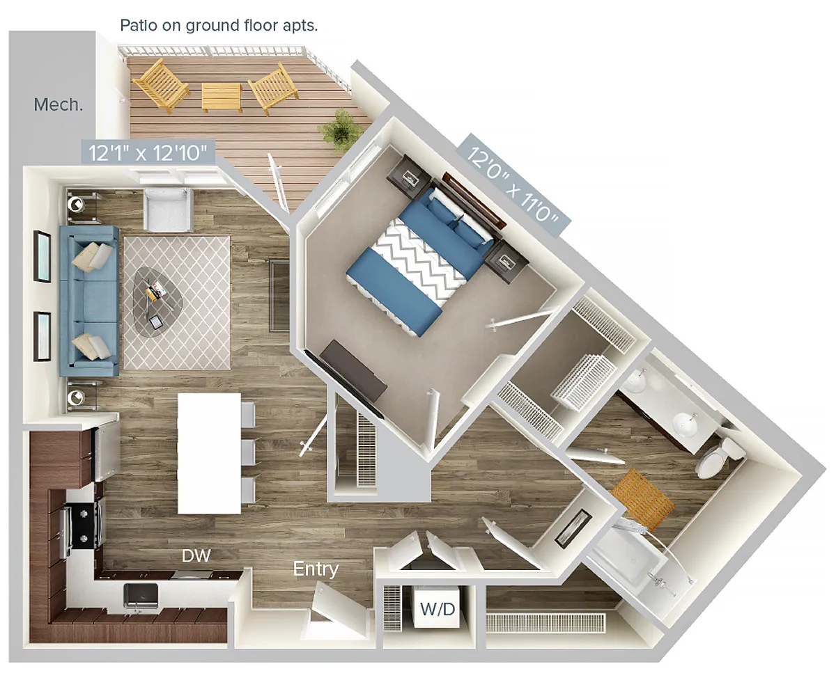 Floor plan A2-747