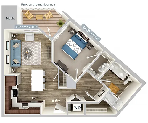 Floor plan A2-747