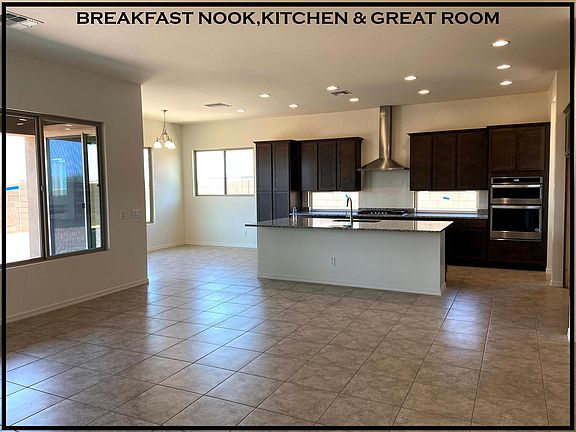 Breakfast Nook, Kitchen and Great Room