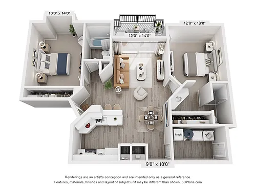 Floor plan Bridgewater