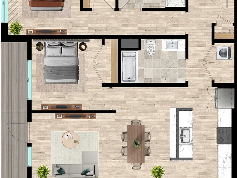 B10 - 2 Bedroom B10 - 2 Bedroom
