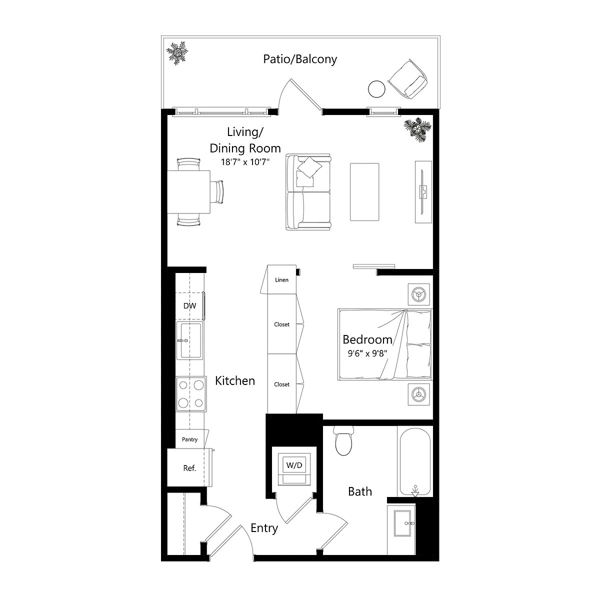 Floor plan A1