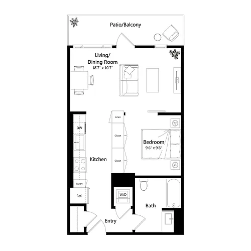 Floor plan A1