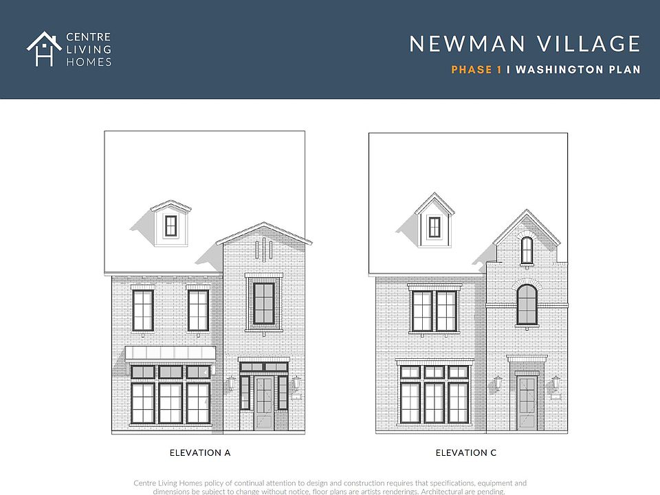 Washington Plan, Newman Village Luxury Townhomes, Frisco, TX 75033 Zillow