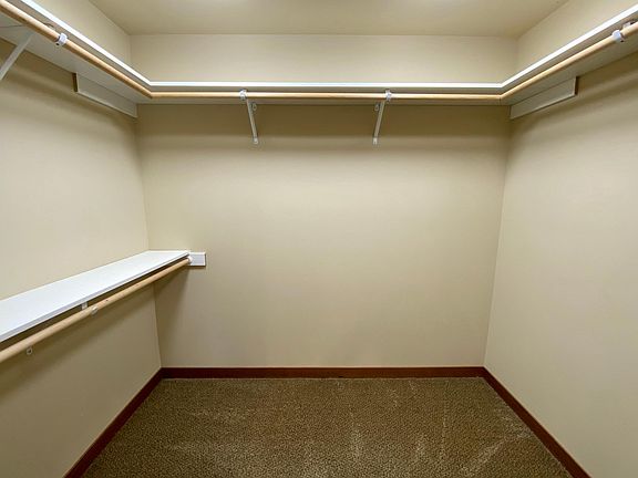 Large walk-in in master suite