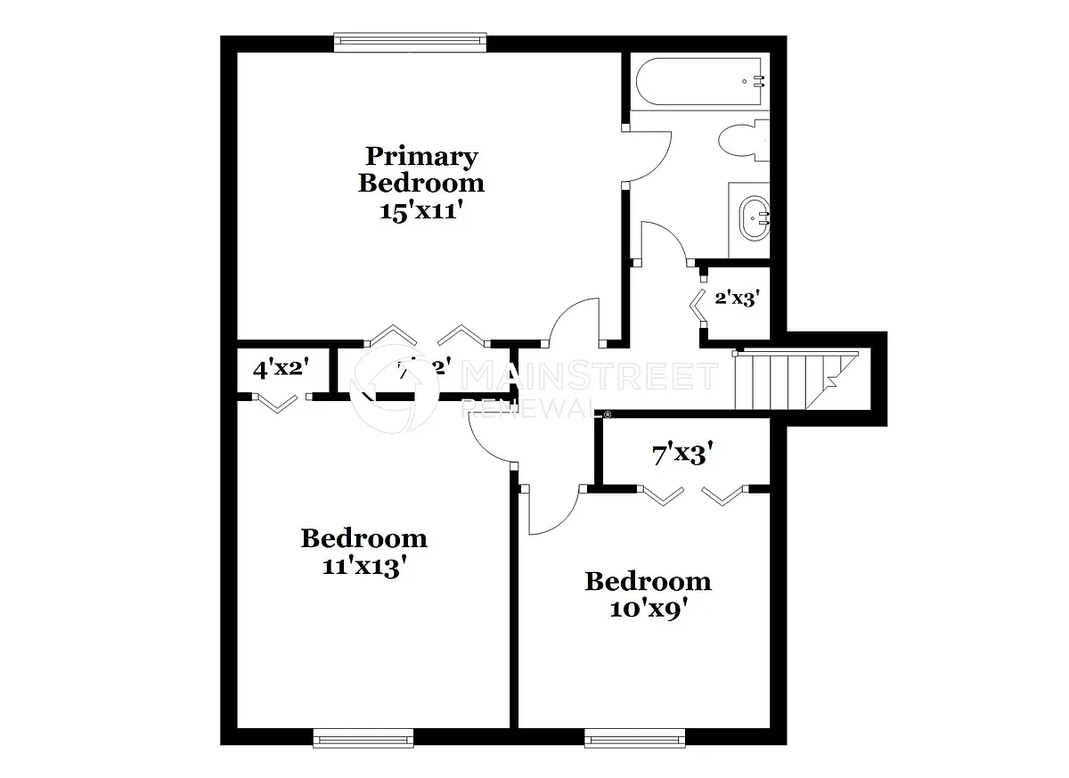 Floor Plan - 7422 Troon Dr