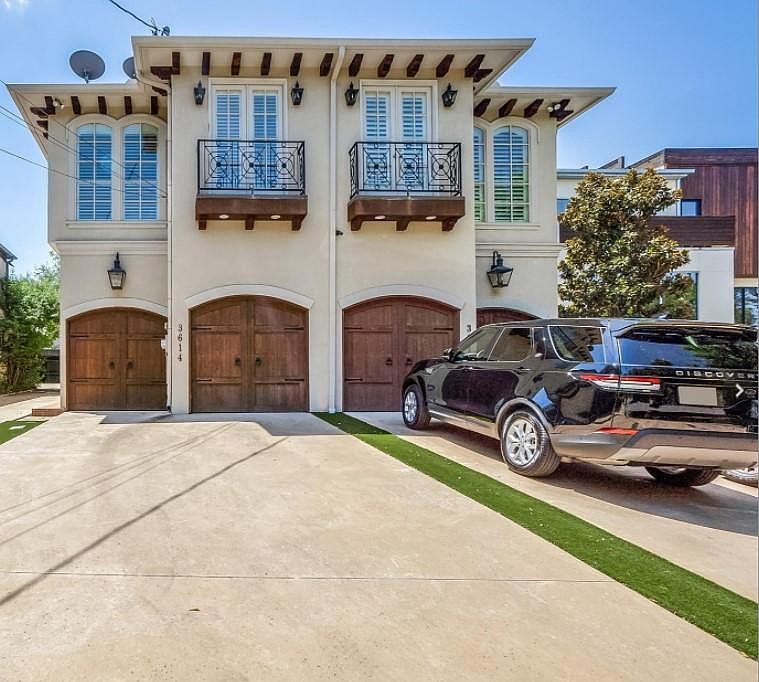Left Unit with Double Garage