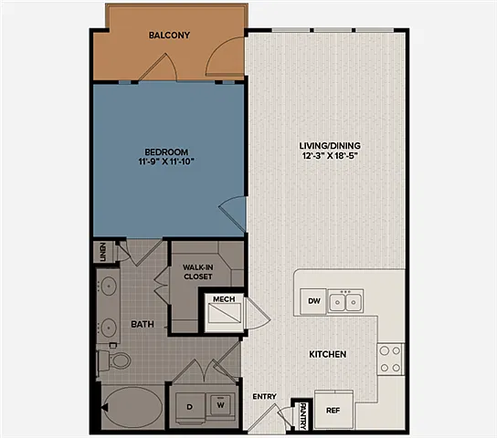 Floor plan A4a