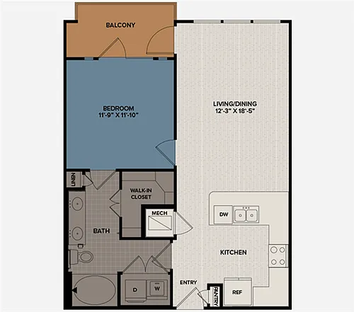 Floor plan A4a