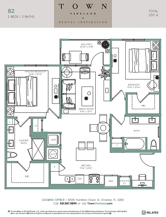 Floor plan B2