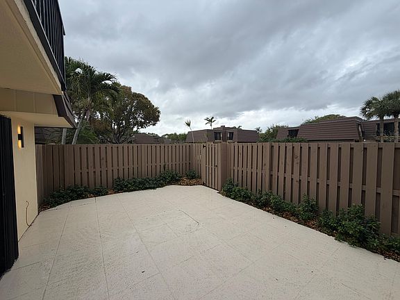 New fencing, clean refinished pavers, & new outdoor lighting.