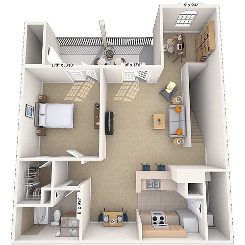 Floor plan 11C