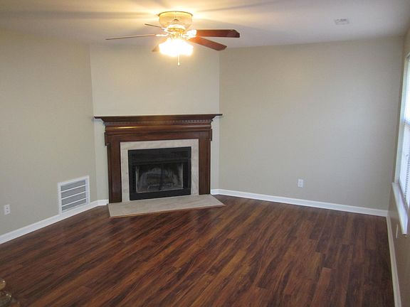 Family Room with wood burning fireplace