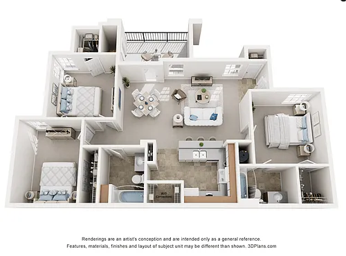 Floor plan 3x2 Affordable