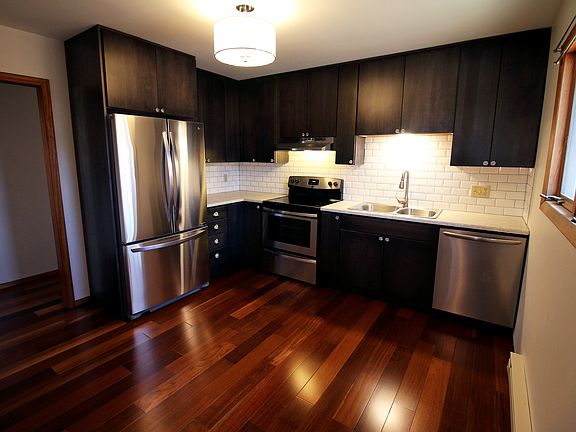 Totally remodeled kitchen.