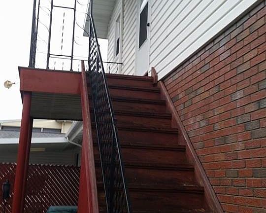 back private entrance